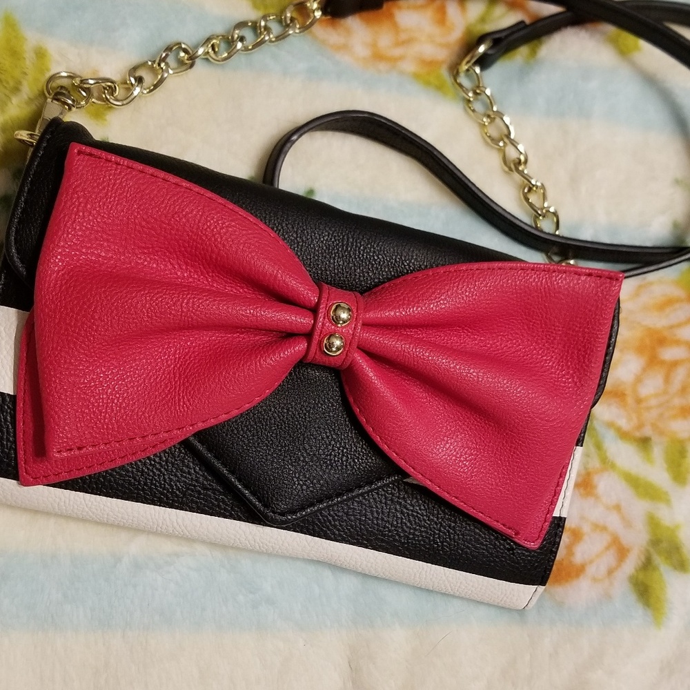 Crossbody wallet by Betsy Johnson
